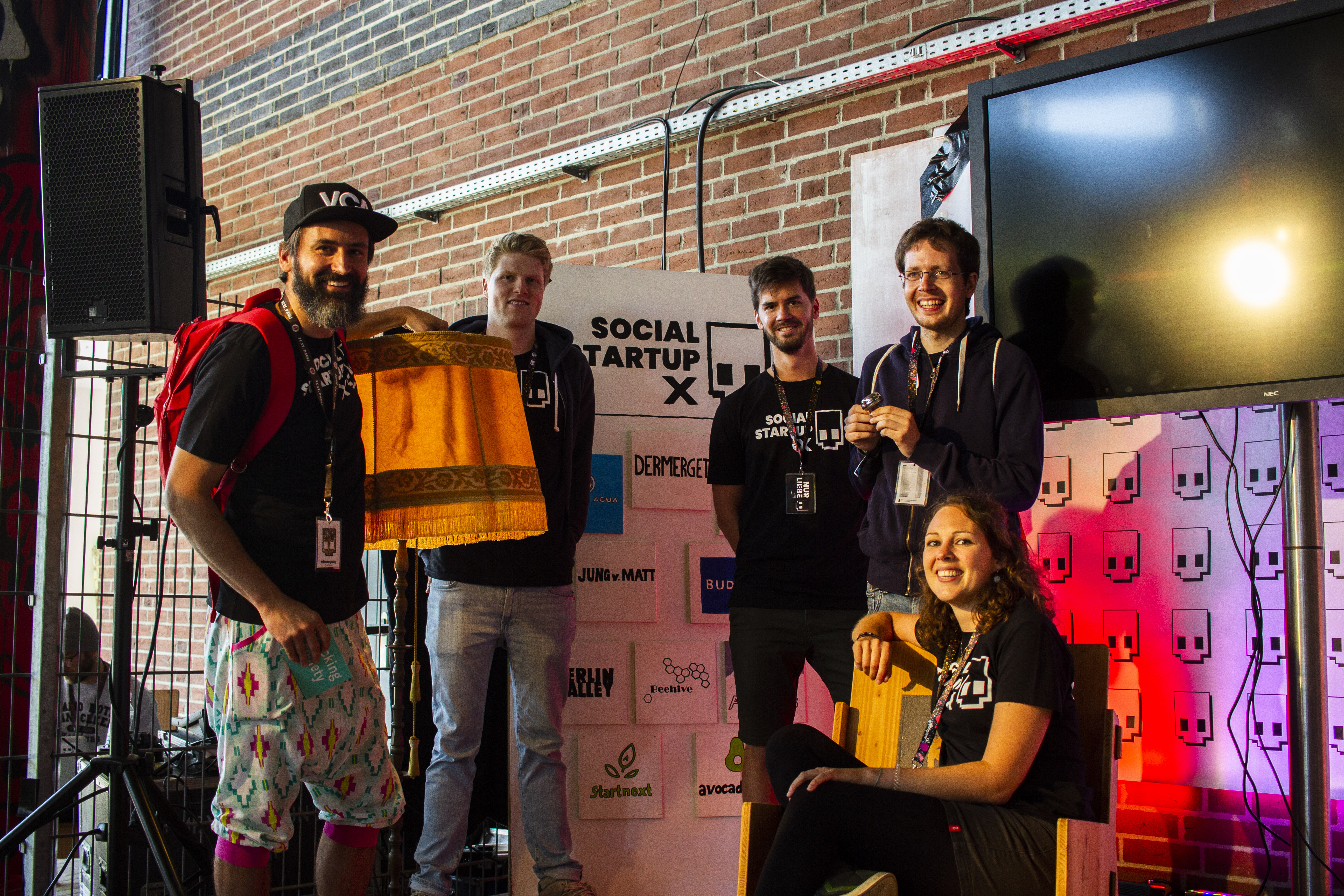 Das Team von Social StartupX 